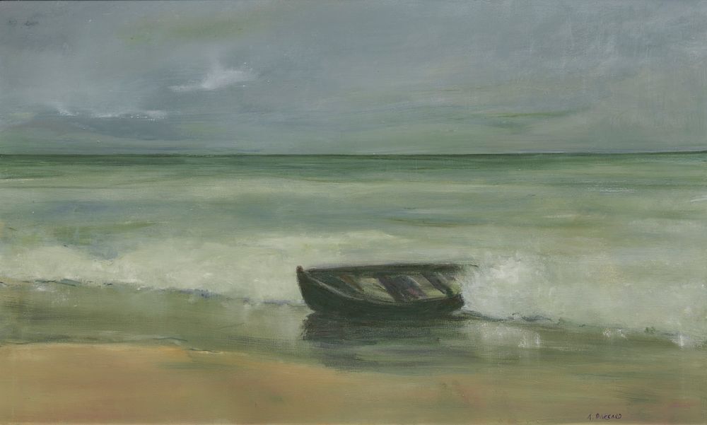 Appraisal: ANNE PACKARD American b High Surf ANNE PACKARD American b