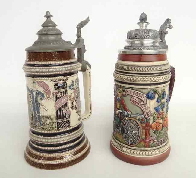 Appraisal: Lot German Steins '' Alt-Grenzau Western Germany''