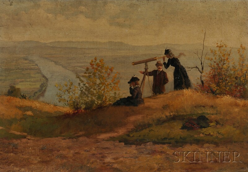 Appraisal: James Wells Champney American - View from Mount Sugarloaf South