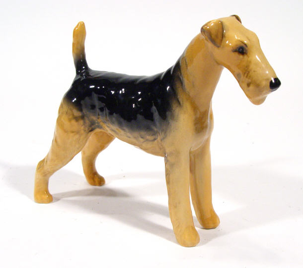 Appraisal: Hand painted Beswick CH cast iron monarch dog factory marks