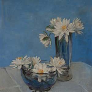 Appraisal: Louise Howland King Cox American - Still Life oil on