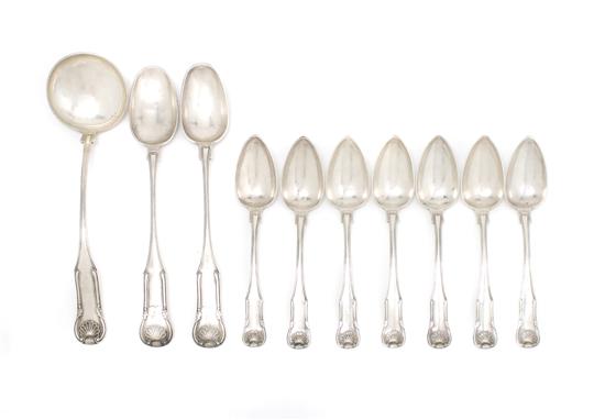 Appraisal: A Collection of American Silver Spoons S Kirk and Sons