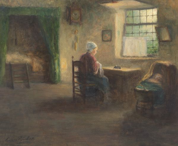 Appraisal: CARL EUGENE MULERTT DUTCH - x A Quiet Hour Oil