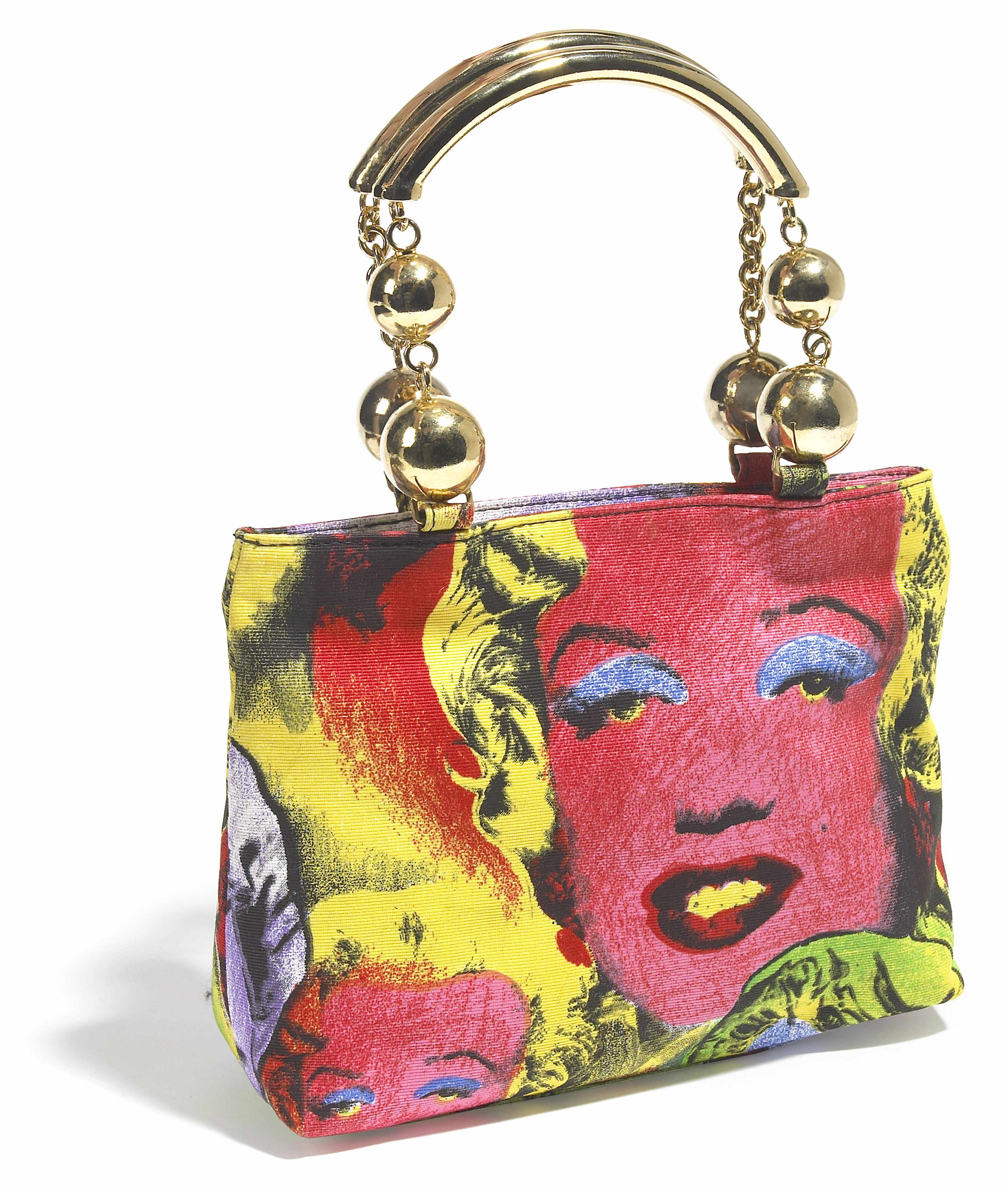 Appraisal: A Gianni Versace small 'Marilyn Monroe' handbag size in x