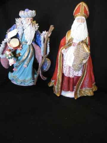 Appraisal: Duncan Royale Santa Figurines ''St Nicholas'' ''Mongolian'' from historical series