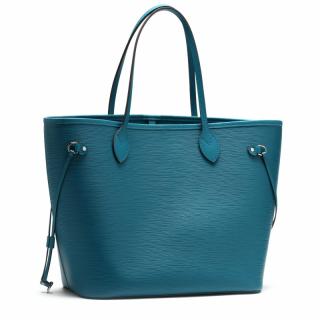 Appraisal: Neverful MM Epi Cyan Tote Louis Vuitton made in USA