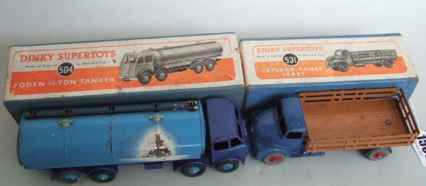 Appraisal: A Dinky No Leyland comet lorry and a dinky No