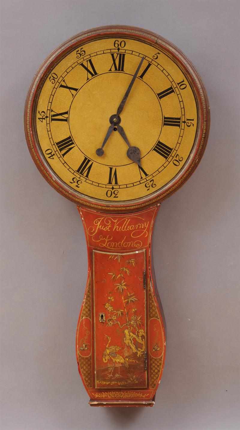 Appraisal: GEORGE III STYLE ''ACT OF PARLIAMENT'' CLOCK The face within