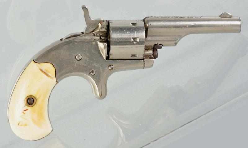 Appraisal: Antique Colt Open Top Pocket -Shot Revolver Description Serial Barrel