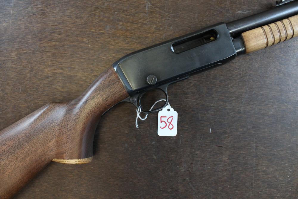 Appraisal: REMINGTON MODEL SLIDE ACTION RIFLE Remington caliber barrel blued finish