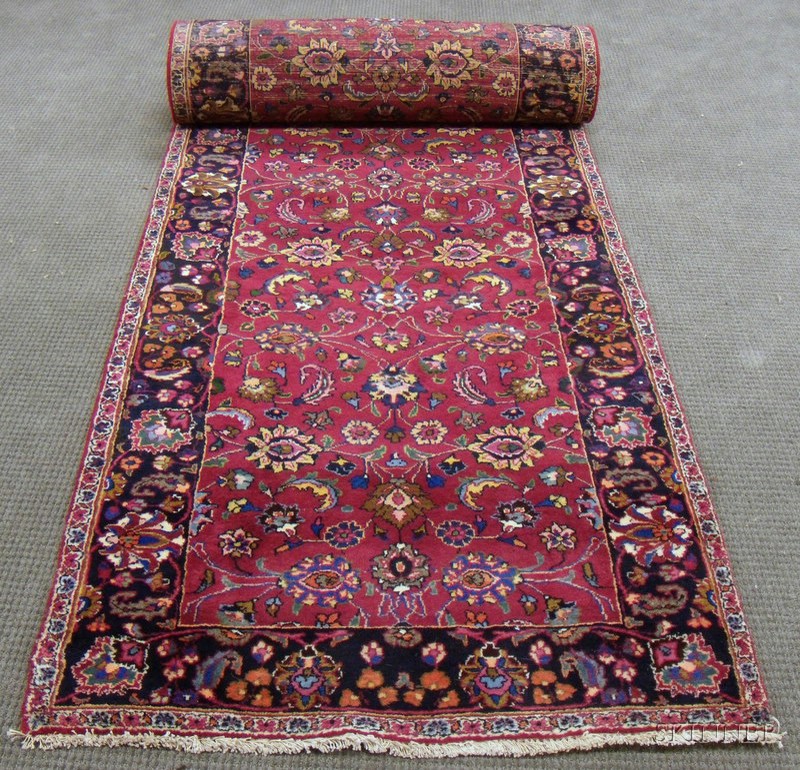 Appraisal: Northeast Persian Runner th century ft x ft in