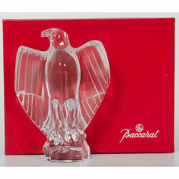 Appraisal: Baccarat Crystal Eagle Figurine A crystal figurine of an eagle