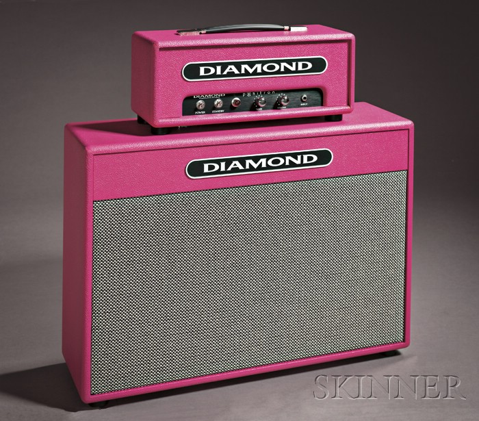 Appraisal: American Amplifier Diamond Amplification Houston Model Pinkburst Positron watts with