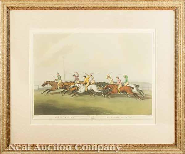 Appraisal: A Group of Six Hunting and Equestrian Prints color reproductions