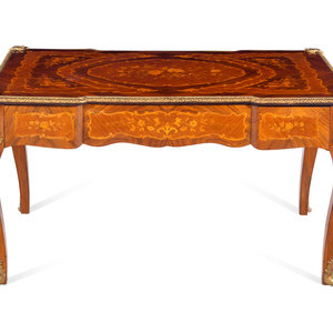 Appraisal: A Louis XV Style Gilt Bronze Mounted Kingwood and Marquetry