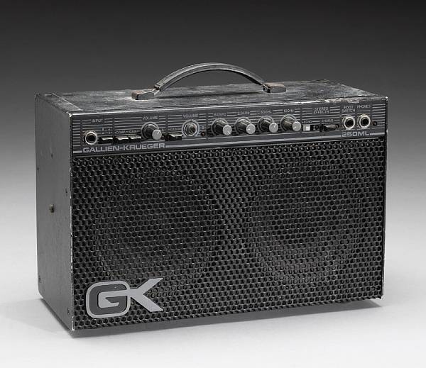 Appraisal: A Jerry Garcia Gallien-Krueger ML amplifier s An amp with