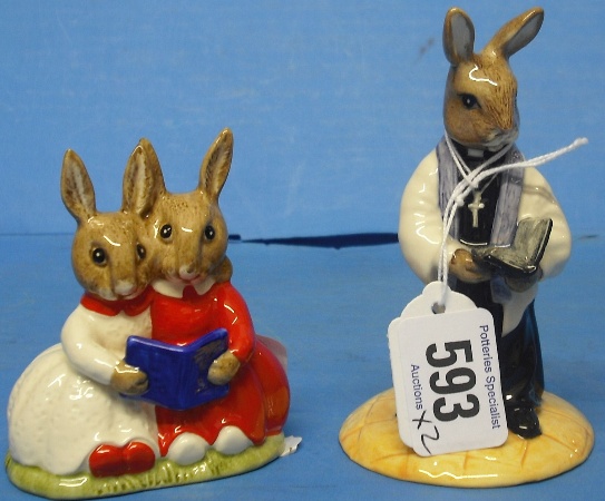 Appraisal: Royal Doulton Bunnykins Figures Partners in Collecting DB CC Exclusive