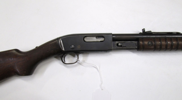 Appraisal: REMINGTON MODEL SLIDE ACTION RIFLE - wcf caliber round barrel