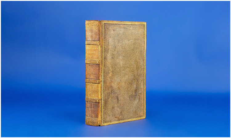 Appraisal: Leather Bound Book The Fairy Queen Written By Edmund Spenser