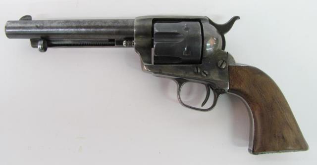 Appraisal: Colt Single Action Revolver Transfer No Colt SAA cal revolver