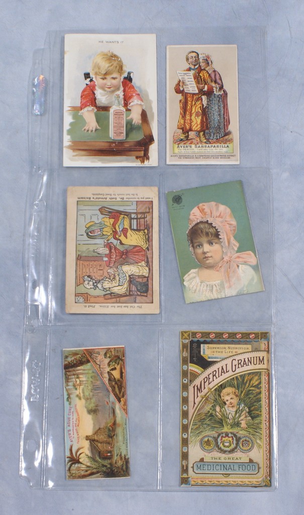 Appraisal: Medical and Pharmaceutical trade cards etc more than pieces