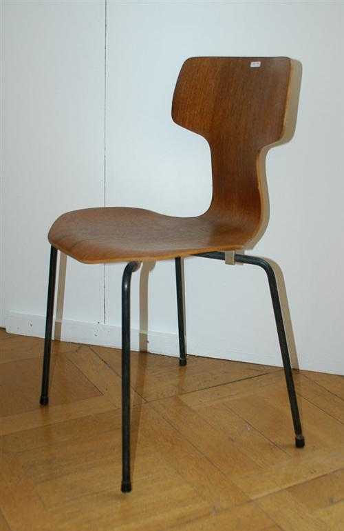 Appraisal: JACOBSEN ARNE - SET OF FIVE CHAIRS model designed for