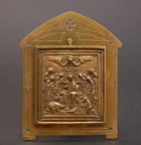 Appraisal: A Russian Brass Icon ca Early th Century A view