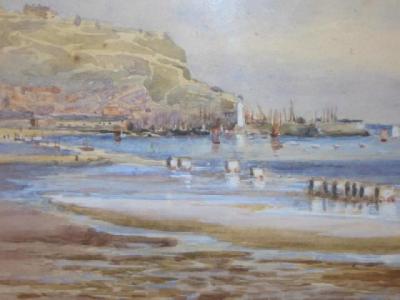 Appraisal: CIRCLE OF E BOUDIN Scarborough bears signature and dated '