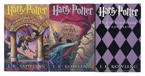 Appraisal: ROWLING J K Set of Advance Reader's Editions of the