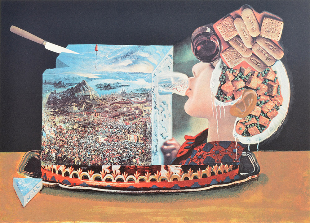 Appraisal: SALVADOR DALI FROM LES DINERS DE GALA ''Les Pios Nonoches''