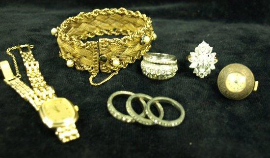 Appraisal: A Denke bracelet together with a lady's wristwatch marked k