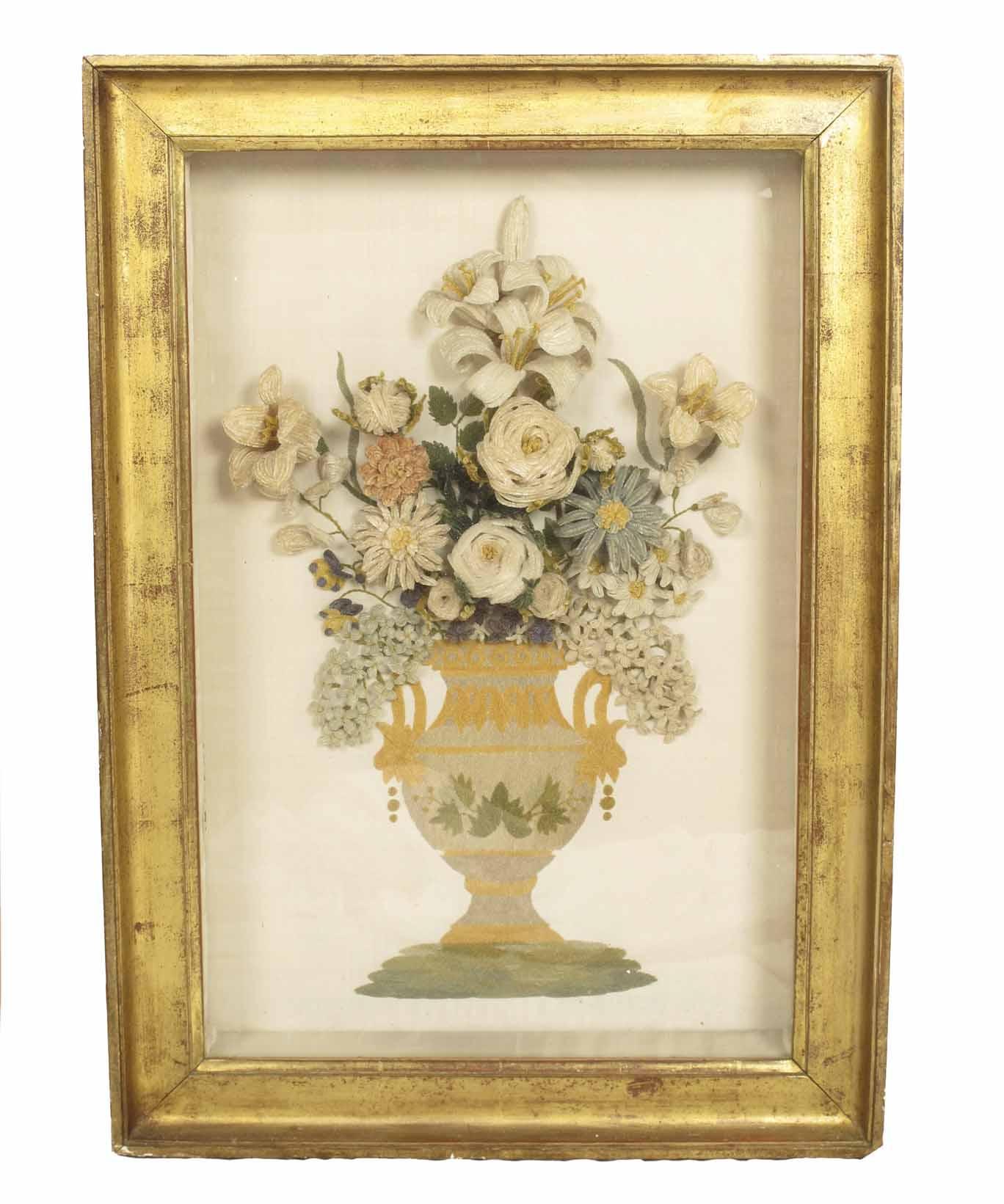 Appraisal: An early Victorian floral diorama