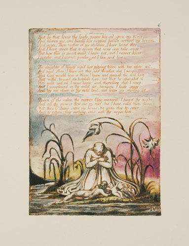 Appraisal: BLAKE WILLIAM The Book of Thel color plates by Blake