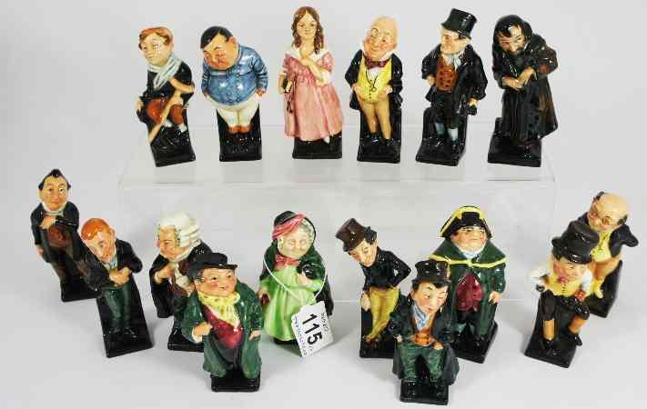 Appraisal: A collection of Royal Doulton Figures to include Bill Sykes