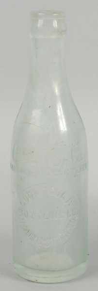 Appraisal: Aqua Youngstown OH Coca-Cola Bottle Description Circa to Straight sided