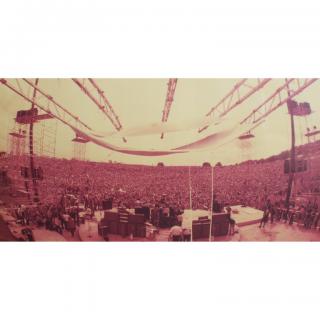 Appraisal: Jim Marshall ' Panoramic Woodstock Photo Jim Marshall ' Panoramic