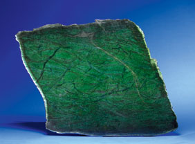 Appraisal: NEPHRITE JADE SLAB Dease Lake Area British Columbia Canada This