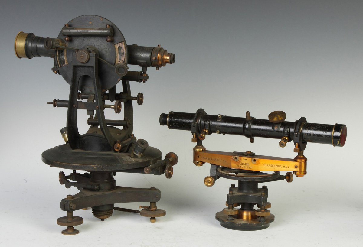 Appraisal: Surveying Instrument Scope Surveying instrument no Warren Knight Co Philadelphia