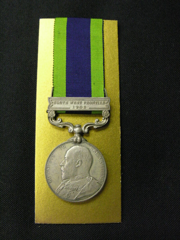 Appraisal: BRITISH MILITARY INDIA GEN SERVICE MEDAL - Type Awarded to