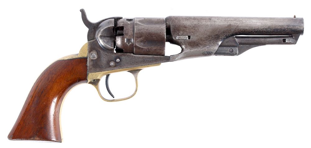 Appraisal: Colt Civil War Cal Model Police Revolver Offered for auction