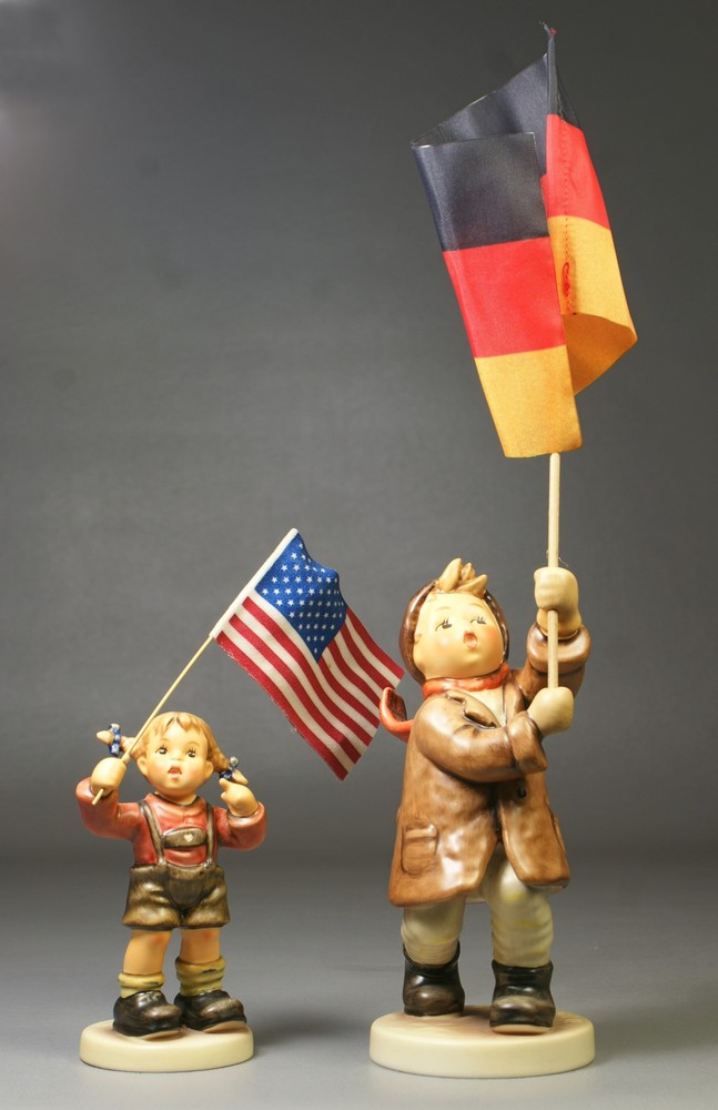 Appraisal: Goebel Hummel Figurines 'Patriotic Spirit' HUM A 'Call to Glory'