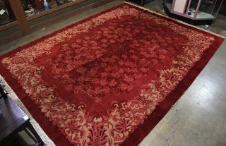 Appraisal: Chinese Art Deco style carpet circa ' x ' Chinese