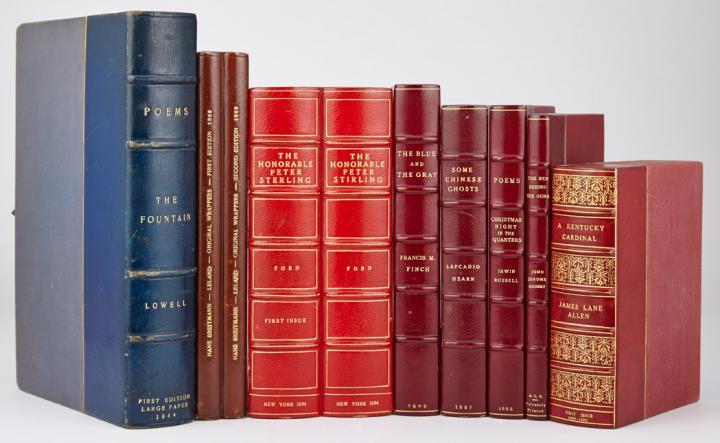 Appraisal: FIRST EDITIONS Group of sixteen works in first edition All