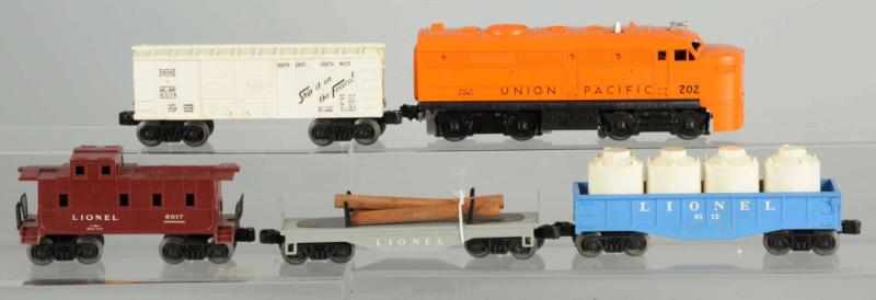 Appraisal: Lionel No Union Pacific Freight Train Set American Post-war Includes