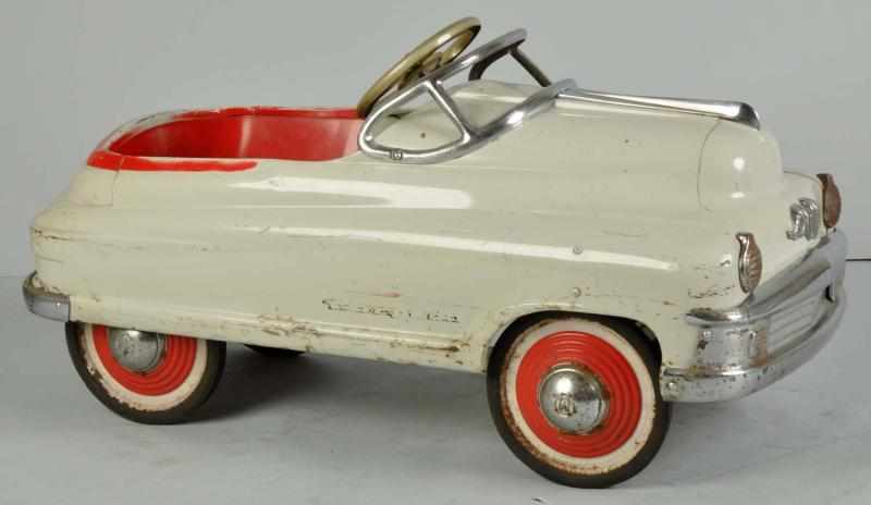 Appraisal: Pressed Steel Murray Torpedo Pedal Car Toy Description Circa Features