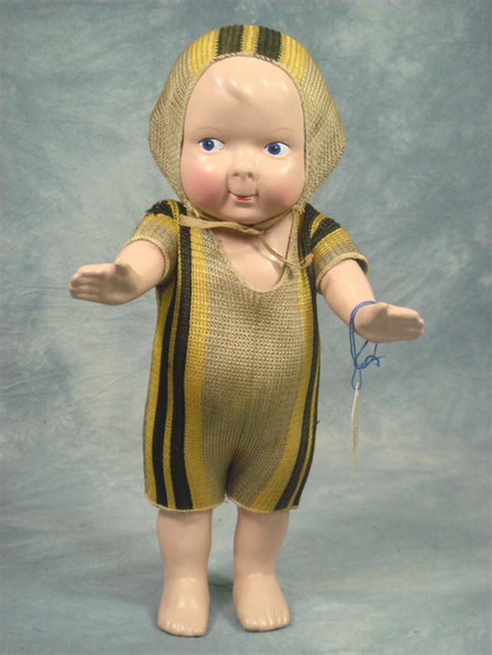 Appraisal: Horsman Peterkin doll not marked inches tall all composition jointed