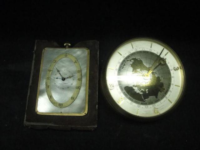 Appraisal: Clocks Tiffany World Clock T Kirkpatrick Co jewel and adjustment