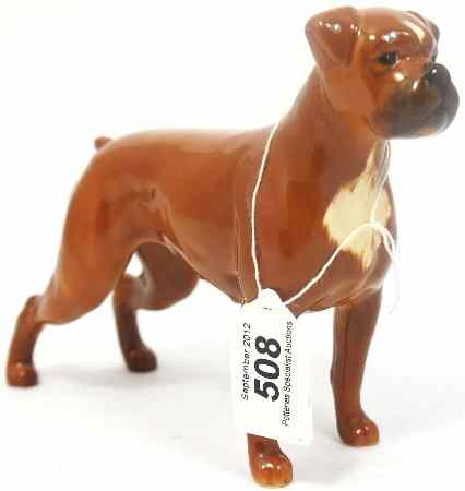 Appraisal: Beswick Model of a Boxer Dog in Tan Gloss