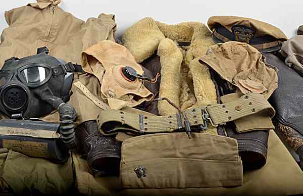 Appraisal: US Navy Flight Gear Archive to Ens John P Hemos