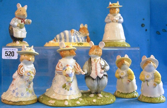 Appraisal: Royal Doulton Brambly Hedge figures Poppy Eyebright DBH Mr Apple